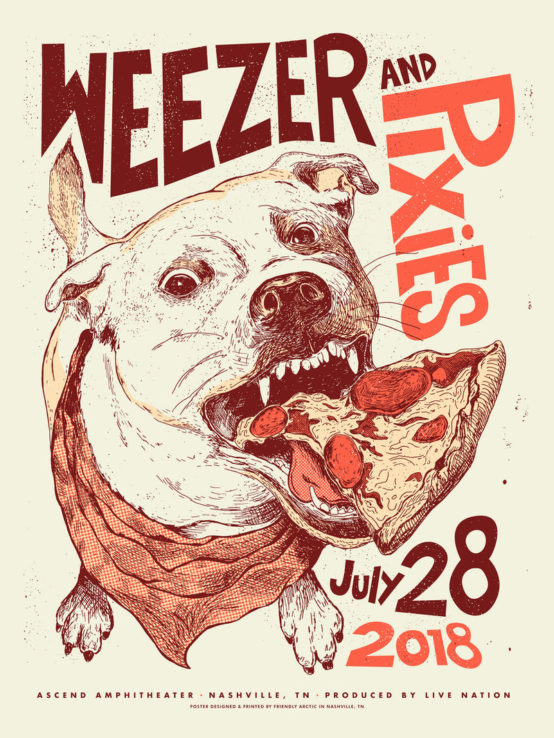 アルターワー・セツナポップ REMIXIES Weezer + Pixies - Ascend Amphitheater (7/28/18) – Friendly Arctic